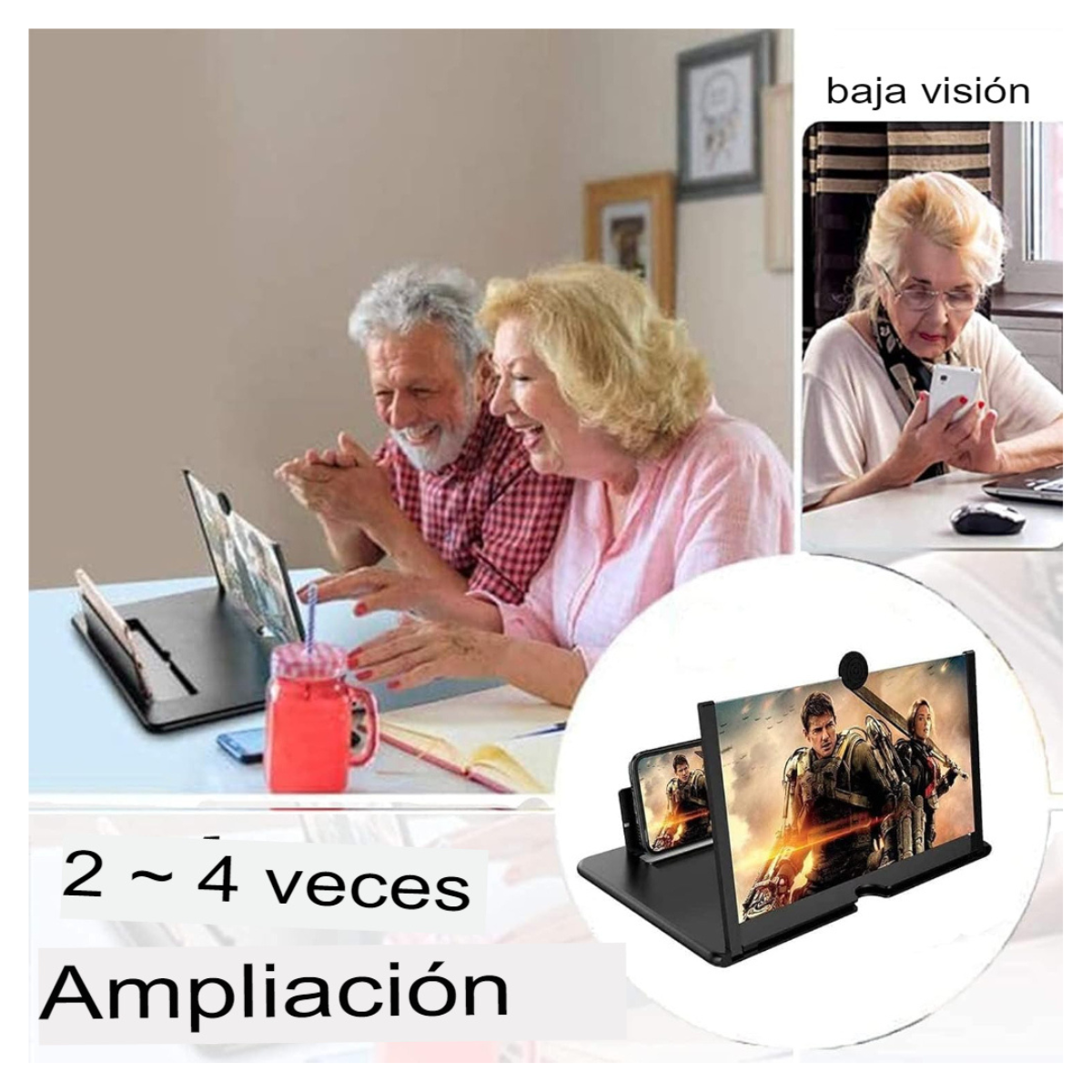 Cine Portátil HD para Teléfono