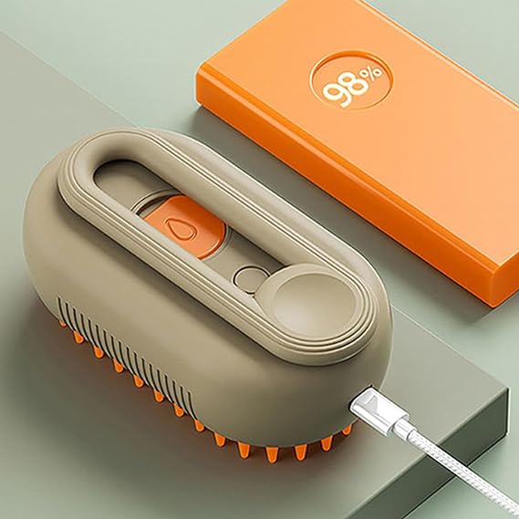 Cepillo Vapor 3 en 1 para mascotas